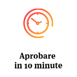 Aprobare în 10 minute