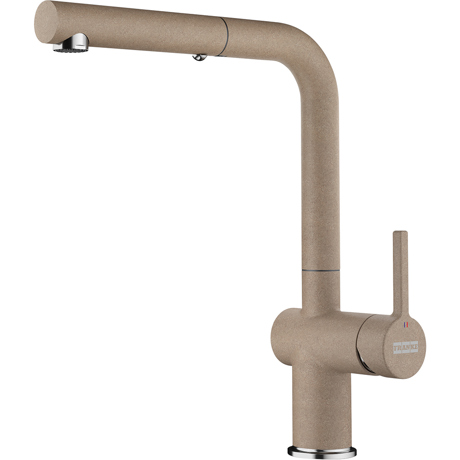 Baterie Franke Active Plus, Extractibil, Monocomanda, Oyster, 115.0653.389