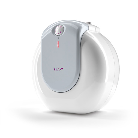 Boiler electric Tesy Compact GCU 1515 L52 RC, 15 L, 1500W, Instalare sub chiuveta, Alb/gri