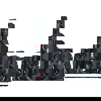 Boxe Serioux SRXS-51105W SoundRise,  5.1, 105W RMS, Subwoofer, Bluetooth, USB, AUX, SD, Radio FM, Negru, 