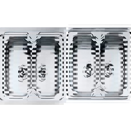Chiuveta Franke Onda OLX 620 101.0486.098, 790x500, 2 B, Inox lucios