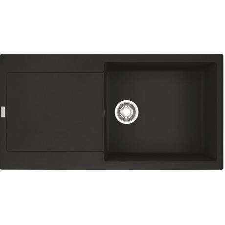 Chiuveta Franke Maris MRG 611-L, Fragranite, 97x50 cm, 1 cuva, Negru mat 114.0630.730