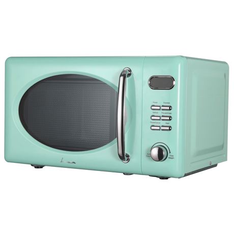 Cuptor cu microunde Fram FMW-20DGGR, 700 W, 20 l, Grill, 5 niveluri de putere, 8 programe de preparare, Verde pastelat