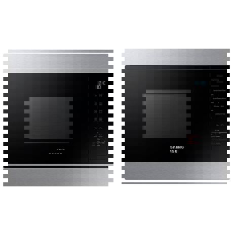 Cuptor cu microunde incorporabil Samsung MG22M8274AT/E2, 22 l, 850 W, Digital, Grill, Display LED, Negru/Inox
