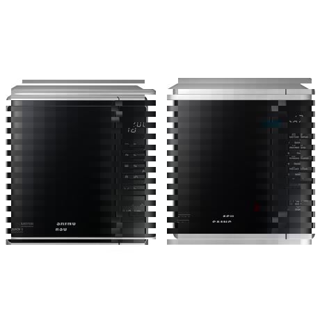 Cuptor cu microunde Samsung MS23K3513AS, 800W, 23 L, EcoMode, Control tactil, Argintiu