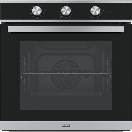 Cuptor incorporabil Franke Smart FSM 82 H XS, 71 L, 8 functii, Grill, Functie Bread, Steam cleaning, Control mecanic, Inox/ Cristal negru 116.0605.987