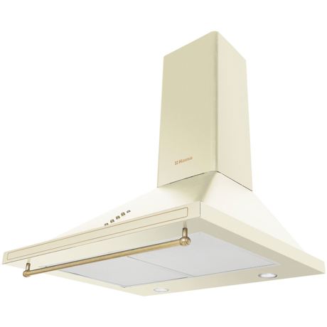 Hota Hansa OKC613RWH, Semineu conica, 403 mc/h, 3 trepte de viteza, 60 cm, Alb