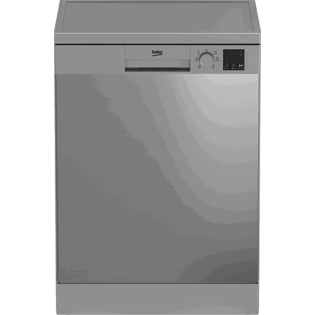 Masina de spalat vase Beko DVN06430X, Independenta, 14 seturi, 6 programe, Incarcare la jumatate, Display LED, 60 cm, Inox antiamprenta/silver