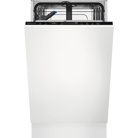 Masina de spalat vase incorporabila Electrolux GlassCare EEG62300L, 9 seturi, AirDry, Latime 45 cm, 8 programe, Motor Inverter, Silm