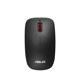 Mouse ASUS WT300, Optic, Wireless, 2.4GHz, Nano receiver, 1000/1600dpi, 3 butoane, Autonomie baterie 15 luni, Design ambidextru, Matte Black-Red