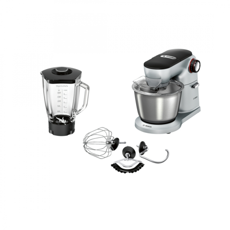 Robot de bucatarie Bosch OptiMUM MUM9B33S12,1300W, 5.5 l, 7 viteze, Inox