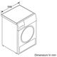 Uscător de rufe Bosch WQG233D1BY