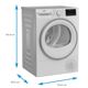 Uscator de rufe Beko B3T42242