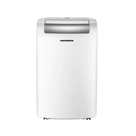 Aer conditionat portabil Heinner HPAC-12WH, 11600 BTU, Display LED, Functie Sleep, Functie dezumidifcare, Kit de instalare inclus, Alb
