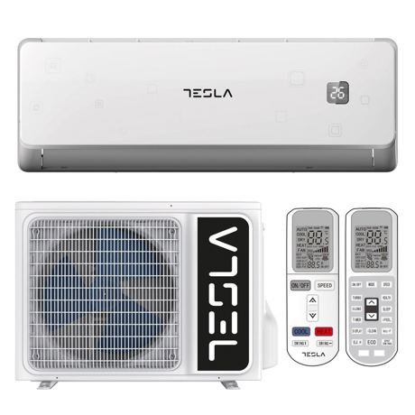 Aer conditionat Tesla Select TA53FFUL-1832IAW, 18000 BTU, Wi-Fi, Funcție Turbo, Mod Sleep, Repornire Automată, Funcție I FEEL, Clasa A++ (racire)/A+ (incalzire),  Filtru Lavabil, Alb
