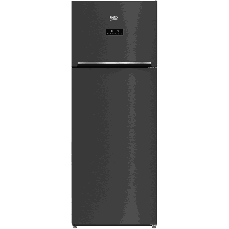 Frigider cu doua usi Beko RDNE505E30ZXBRN, NeoFrost Dual Cooling, 450 L, Compartiment 0°C, Racire/congelare rapida, H 185 cm, Dark Inox OUTLET