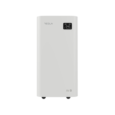 Purificator de aer Tesla TAPA9 Air9, CADR 800 m3/h, Senzor calitate aer, Sleep Mode, Timer, Filtru HEPA+Carbon Activ+Catalyst, Eliminare mirosuri, Alb