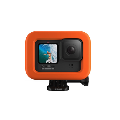 Carcasa plutitoare GoPro H10B/H9B, PortocaliuPentru sporturi acvatice