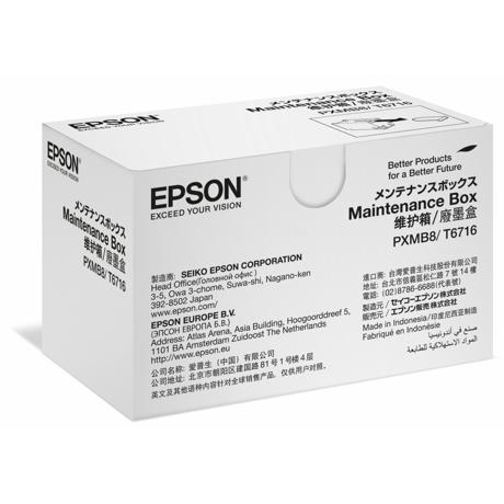 Maintenence box Epson T6716 pentru WF-C5210DW, WF-5290DW, WF-C5710DWF, WF-C5790DWF, WF-M5299DW, WF-M5799DWF.