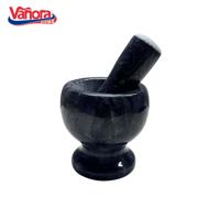 MOJAR CU PISTIL DIN MARMURA, DIA 9.5 CM, NEGRU, VANORA HOME