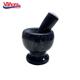 MOJAR CU PISTIL DIN MARMURA, DIA 9.5 CM, NEGRU, VANORA HOME