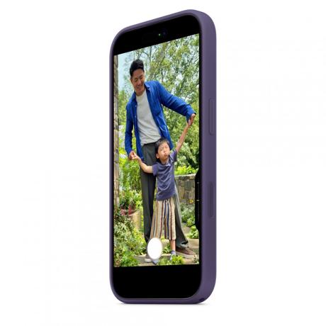 iPhone 17 Silicone Case with MagSafe - Purple Fog