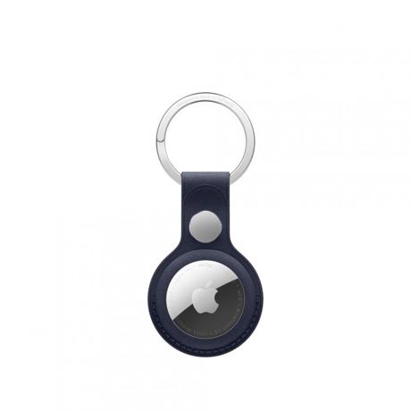 AirTag FineWoven Key Ring - Navy