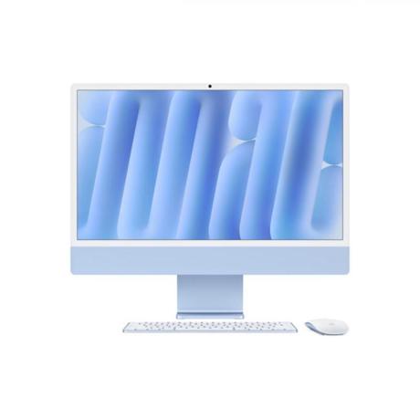 Apple iMAC 24" Retina 4.5k/ Apple M4 (CPU 10-core, GPU 10-core, Neural Engine16-core)/32GB/512GB - Blue - INT KB (2024) (Cto from MWV33RO/A)