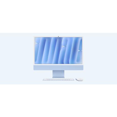 Apple iMAC 24" Retina 4.5k/ Apple M4 (CPU 10-core, GPU 10-core, NeuralEngine 16-core)/24GB/1TB - BLUE - INT KB (2024)  (cto from MD2T4RO/A)