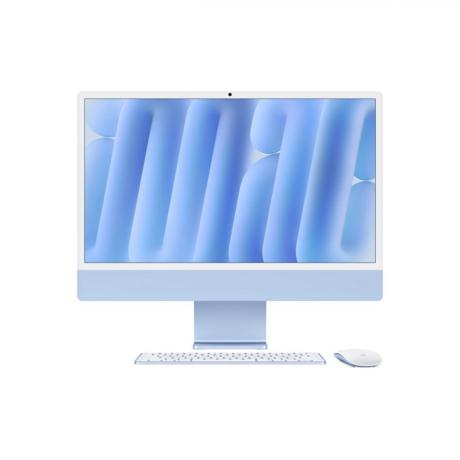 Apple iMAC 24" Retina 4.5k/ Apple M4 (CPU 10-core, GPU 10-core, Neural Engine16-core)/16GB/512GB - Blue - INT KB (2024)