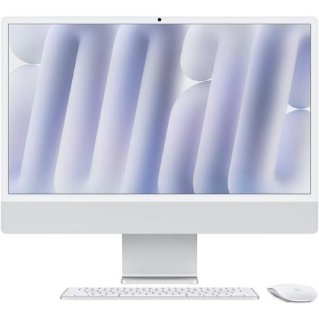 Apple iMAC 24" Retina 4.5k/ Apple M4 (CPU 10-core, GPU 10-core, Neural Engine 16-core)/16GB/512GB - Silver - INT KB (2024)