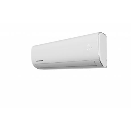 Aer conditionat Crystal Heinner HAC-CR24WHN, capacitate: 24000BTU, clasa energetica incalzire: A+, clasa energetica racire: A++, functie auto- restart, Sleep mode, Follow me, auto-curatare, functie Silence, mentinere temperatura 8 grade, functie detectare pierdere agent frigorific, alb