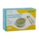 Set bol cu lingurita si furculita silicon, olive, UG-SET11OV