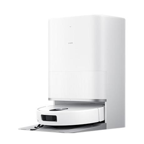 Aspirator robot Xiaomi Robot Vacuum 5 BHR0834EU, 55 W, 20000 Pa, Autonomie 140 minute, Control vocal si aplicatie, Scanare laser S-Cross, Recipient praf statie 2.5 l, Rezervor statie 4 l Alb