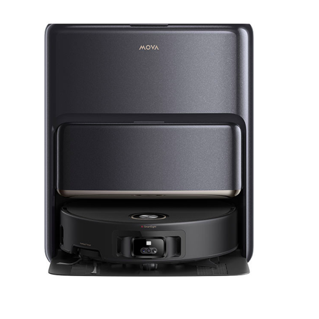 Aspirator robot cu mop Mova Z60 Ultra Roller Complete RLZ83CE-1WH, 28.000 Pa, 6.400mAh, 210 min, HydroForce, statie colectare inteligenta,negru