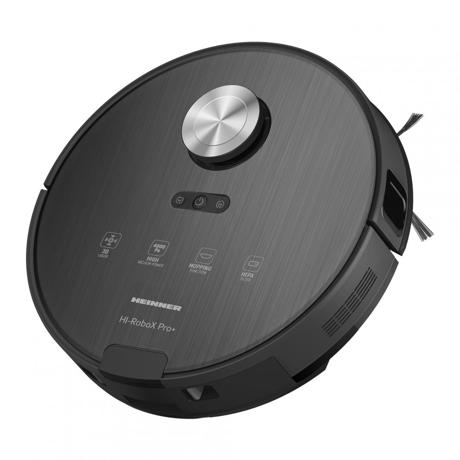 Aspirator robot Heinner HI-RoboX+ HRVC-MAI52BK, Acumulator: 14.4V / 5200 mAh, Putere de absortie 4000Pa, Autonomie : 200 min, Negru