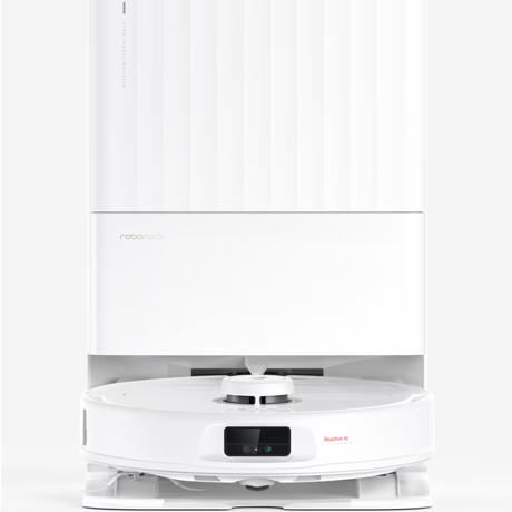 Robot de aspirare Roborock Qrevo MaxV QRMV02-00, 7000 Pa, aspirator&mop&statie inteligenta de golire automata, 200 rpm, tehnologie evitare obstacole, alb