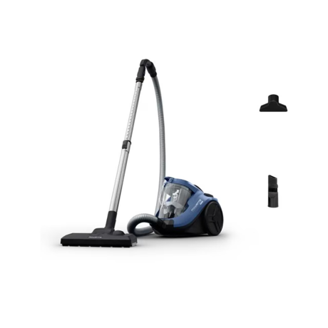 Aspirator Rowenta, RO3721EA, 750 W, fara sac, compact, albastru