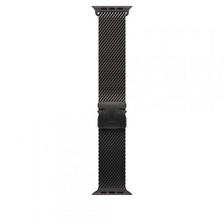 49mm Black Titanium Milanese Loop - Small