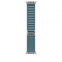 49mm Light Blue Alpine Loop - Small - Natural Titanium Finish