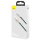 CABLU alimentare si date Baseus Cafule Metal, Fast Charging Data Cable pt. smartphone, USB la Lightning Iphone 2.4A, 2m, verde