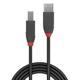 Cablu transfer Lindy LY-36675, USB 2.0 Type A to B, 5m, Anthra Line