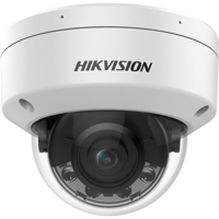 Camera de supraveghere IP Dome 8MP Hikvision DS-2CD2187G2H-LISU(4MM) (EF), lentila fixa 4mm, iluminare min: Color: 0.0005 Lux @ (F1.0, AGC ON), 0 Lux cu lumina alba: 30m, IR 30m, microfon incorporat, interfata audio: 1/1, alarma: 1/1, slot card de memorie: microSD/microSDHC/microSDXC maxim 512GB