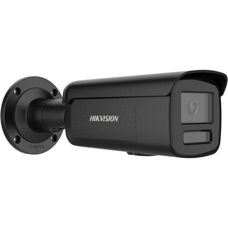 Camera de supraveghere IP Bullet 4MP Hikvision DS-2CD2T47G3- LIY(2.8MM)/BK, lentila fixa 2.8mm, iluminare min: Color: 0.0005 Lux @ (F1.0, AGC ON),0 Lux  cu lumina alba: 60m, IR: 60m, slot card de memorie: microSD/microSDHC/microSDXC maxim 512GB, alarma la evenimente: Motion detection (support alarm