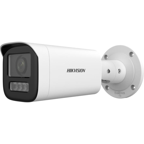Camera de supraveghere IP Bullet 4MP Hikvision DS-2CD1643G2- LIZU(2.8-12MM), lentila varifocala: 2.8 - 12mm, iluminare min: Color: 0.005 Lux @ (F1.6, AGC ON),B/W: 0 Lux cu IR 50m, microfon incorporat, interfata audio: 1/1, alarma: 1/1, slot card de memorie: microSD/microSDHC/microSDXC maxim 512GB