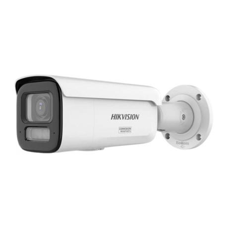 Camera de supraveghere IP Bullet 6MP Hikvision DS-2CD2667G3T- LIZSY(2.8-12MM), lentila fixa 2.8mm, iluminare min: Color: 0.001 Lux @ (F1.2, AGC ON),0 Lux cu IR 60m, interfata audio: 1/1, alarma: 1/1, slot card de memorie: microSD/microSDHC/microSDXC maxim 512GB, alarma la evenimente: Motion