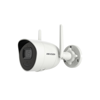 Camera supraveghere Hikvision WIFI IP bullet DS-2CV2041G2-IDW(2.8MM)(W); 4 MP, WIFI 2.4G cu 2 antene, distanta in camp deschis 120metri, microfon si speaker incorporate, audio bidirectional, 1/2.7" Progressive Scan 4MP CMOS, rezolutie: 2560 × 1440@25fps, iluminare: Color: 0.009 Lux @ (F1.6, AGC ON)