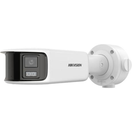 Camera supraveghere Hikvision IP Bullet DS-2CD2T67G2P-LSU/SL 6 MP, Image Sensor 2 × 1/2.5" Progressive Scan CMOS, Max. Resolution 3632 × 1632, Fixed focal lens, dual lens 2.8 mm, IR Up to 40 m, (WDR) 130 dB, SNR ≥ 52 dB, Image Enhancement BLC, HLC, 3D DNR, 1 RJ45 10 M/100 M self- adaptive Ethernet