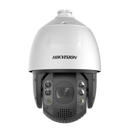 Camera supraveghere Hikvision IP PTZ DS-2DE7A232IW-AEB(T5), 2MP, Acusens - filtrarea alarmelor false dupa corpul uman si masini, low-light performance powered by DarkFighter, alarma vizuala flash lumina si alarma audio pentru avertizarea intrusilor (poate fi activata de anumite evenimente), Face