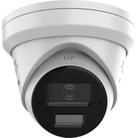 Camera de supraveghere IP Turret 8MP Hikvision DS-2CD2383G2- LI2U/SL(2.8MM), lentila fixa 2.8mm, iluminare min: Color: 0.005 Lux @ (F1.6, AGC ON),0 Lux cu IR 30m, microfon incorporat, difuzor incorporat, slot card de memorie: microSD/microSDHC/microSDXC maxim 512GB, alarma la evenimente: Motion
